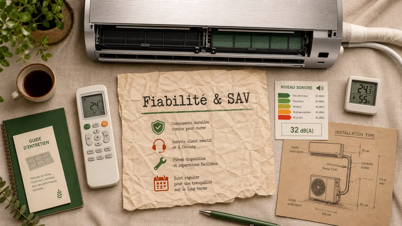 Meilleur marque de climatiseur : Daikin, Mitsubishi Electric ou Panasonic
