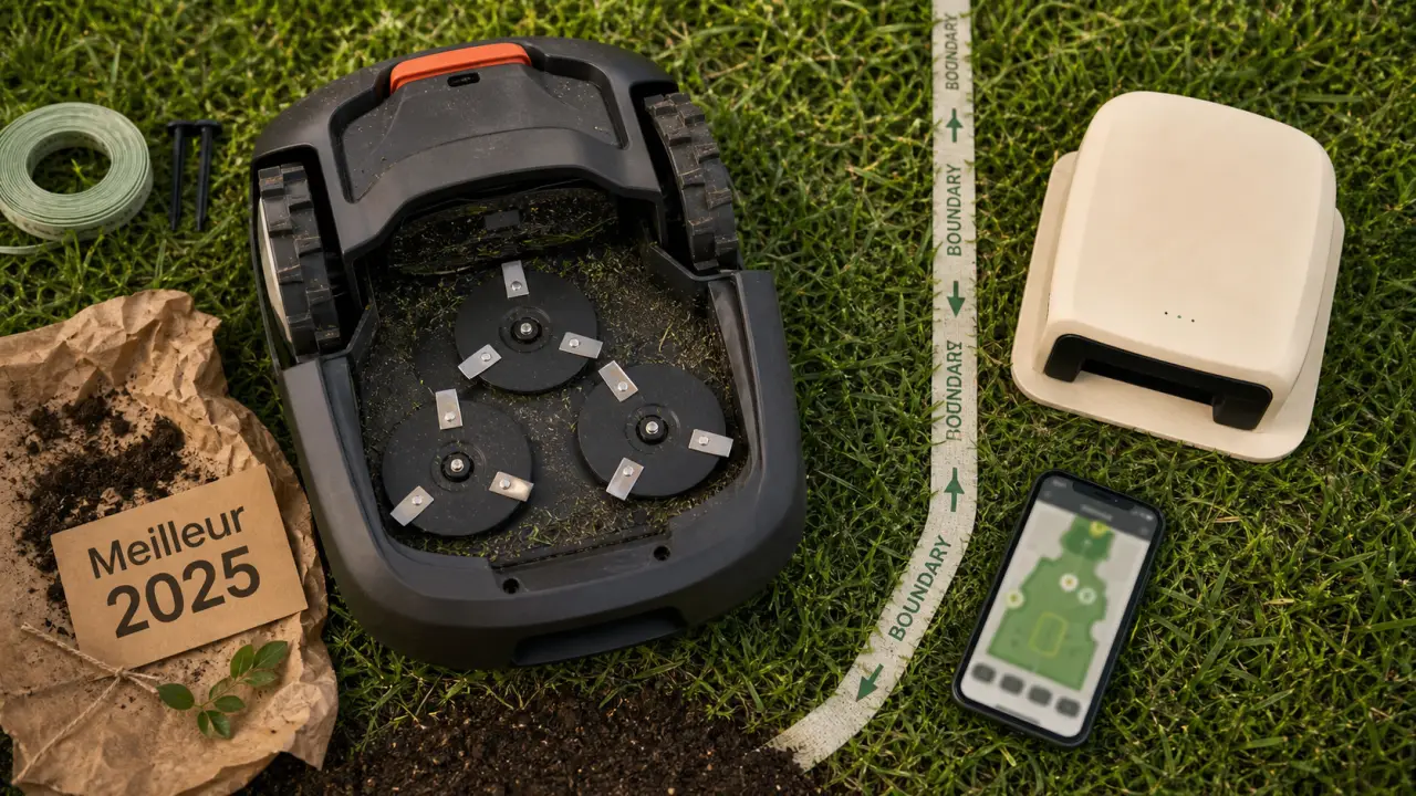 Meilleur robot tondeuse 2025 : GPS RTK, pente et surface (robot tondeuse sur gazon)