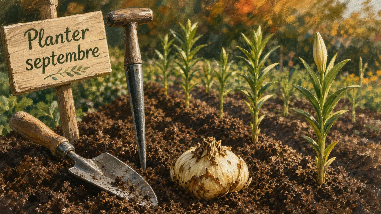 Quand planter des lys en pleine terre : bulbes en septembre