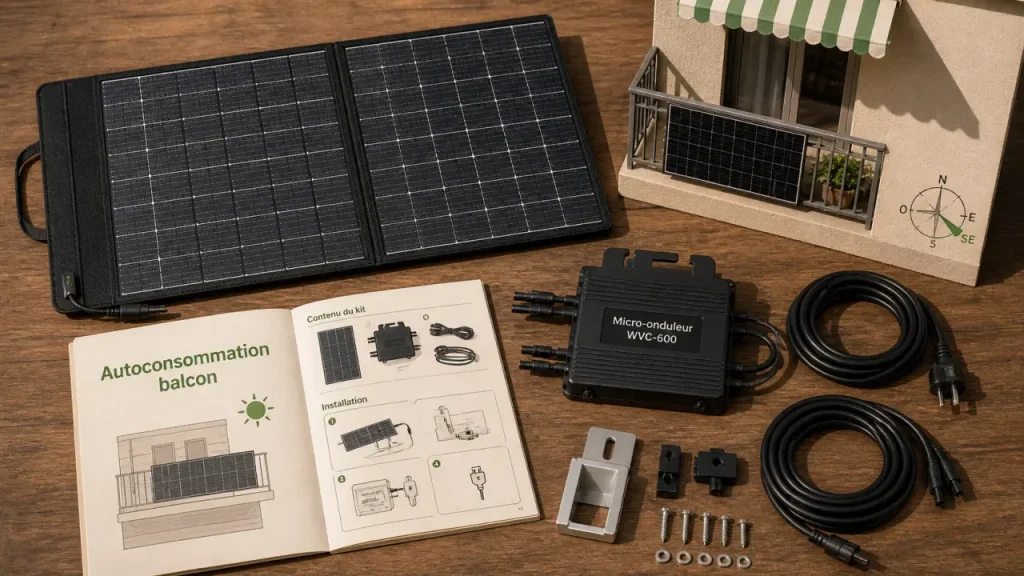 Panneau solaire en appartement : balcon, fixation et branchement sans erreur