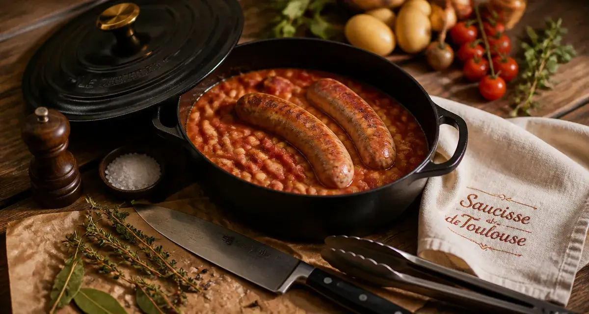 Recette avec saucisse de Toulouse : cuisson parfaite sans percer la peau