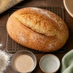 recette pain maison : pain doré croustillant avec farine