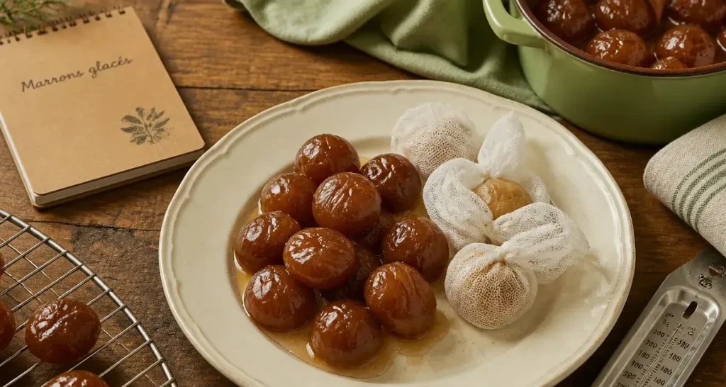Recette des marrons glacés : 4 jours de patience pour une texture parfaite