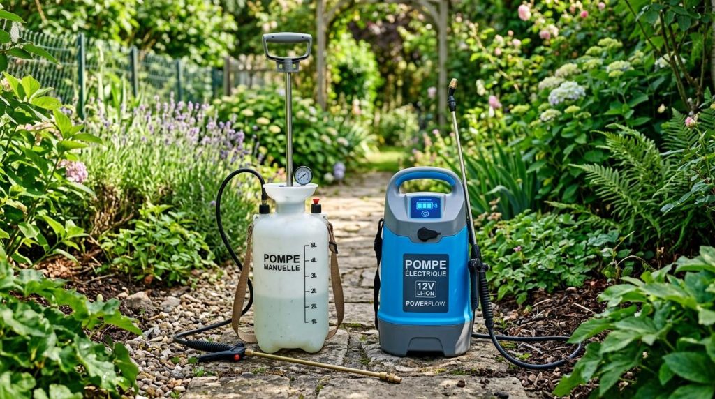 Pompe pulvérisateur manuelle ou électrique : laquelle choisir ?
