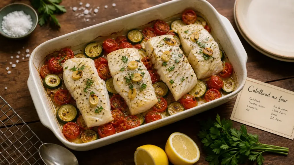 Papillote, poêle ou four : quelle cuisson garde le cabillaud tendre ?