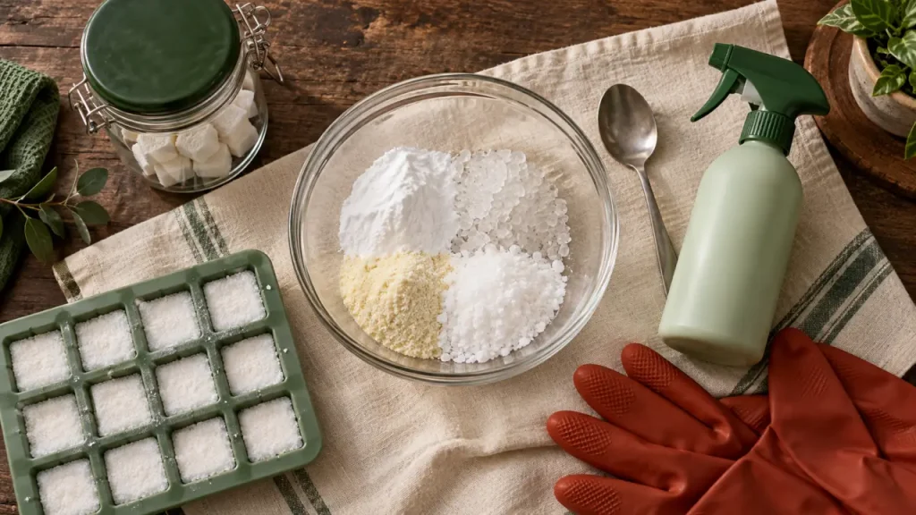 Pastilles lave-vaisselle maison : moins d’eau, des tablettes plus solides